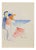 Mino Maccari, On a Cruise, 1938, Watercolor For Sale