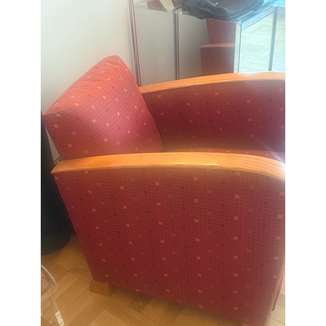 Art Deco Pair of 1930s Danish Deco Club Chairs For Sale - Image 3 of 5