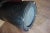 Black Antique Leather Ottoman For Sale - Image 8 of 15