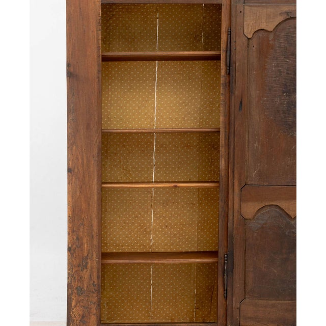 18th Century French Provincial Walnut Armoire, 18th Century For Sale - Image 5 of 7