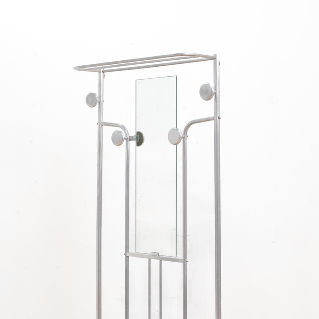Vintage 1970s Post Modern Entryway Hat & Coat Rack Stand For Sale In Los Angeles - Image 6 of 10