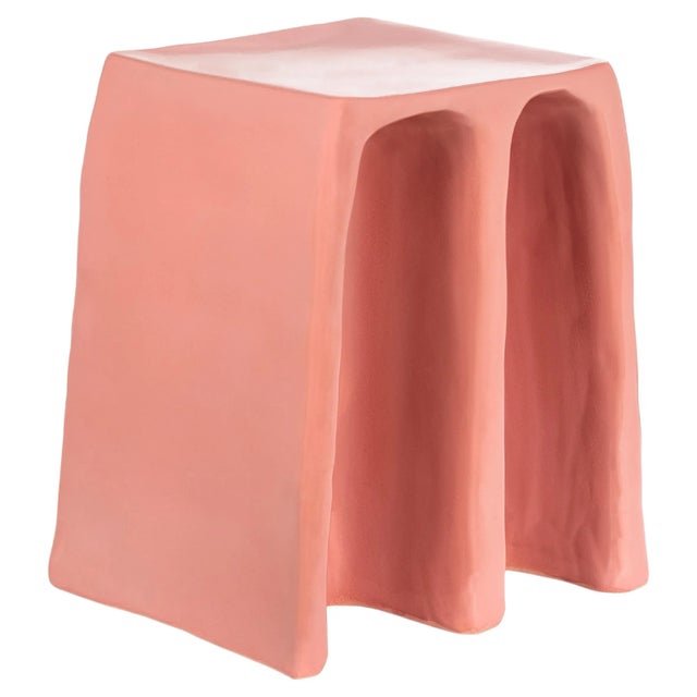 Chouchou Rose Stool by Pulpo For Sale - Image 6 of 6