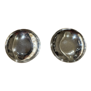 1940s William Spratling Pair Mexican Sterling Salt & Pepper Cellars