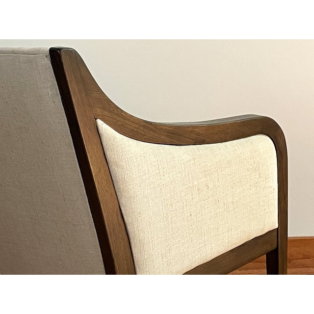 Wood Restored Gunlocke Lounge Chair For Sale - Image 7 of 10