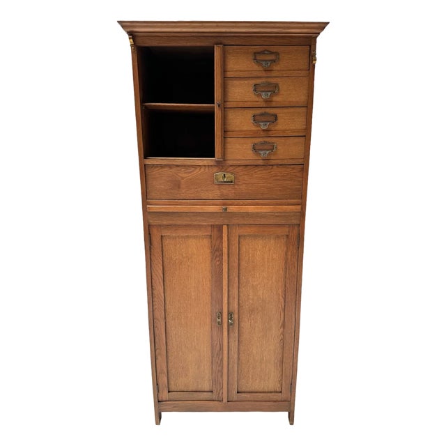 Art Nouveau Filing Cabinet or Bookcase, 1900s For Sale