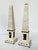 Vintage Tessellated Obelisks - A Pair For Sale - Image 4 of 10