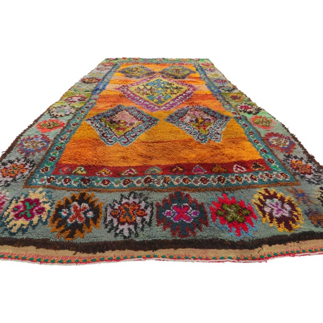 Tribal Vintage Moroccan Rug, 06'00 X 13'04 For Sale - Image 3 of 9