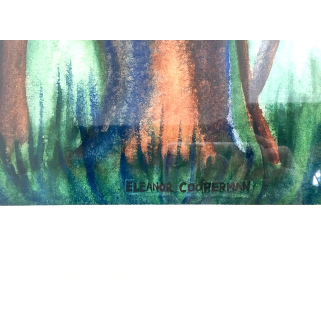 Abstract 1990s Abstract Watercolor Original by Eleanor Cooperman For Sale - Image 3 of 6