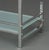 Chrome Modern Chromed Metal Etagere Shelf For Sale - Image 8 of 11