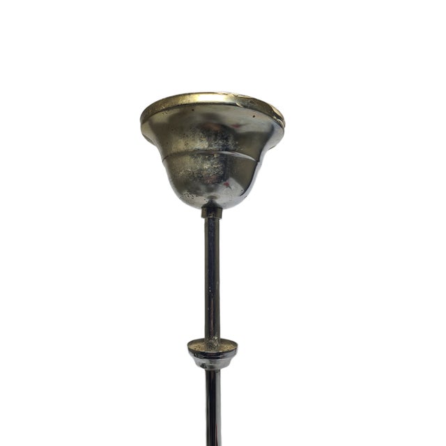 1950s Art Deco Pendant Lamp, Poland, 1950s For Sale - Image 5 of 12