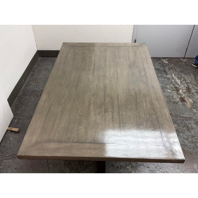2010s Parish Co. Bespoke Rectangular Dining Table For Sale - Image 5 of 12