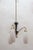 Opaline Glass Suspension Lamp, 1950s For Sale - Image 4 of 13