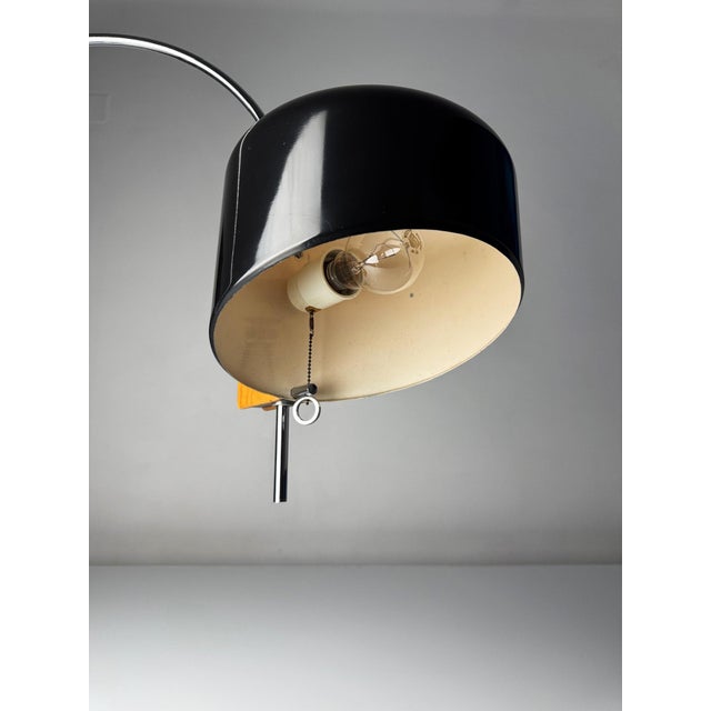 Black Spanish Sweet Phase Lamp by Tomás Diaz, 1970s For Sale - Image 8 of 13