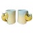 Fitz and Floyd Vintage ‘Bird in Hand’ Ceramic Mugs, Pair For Sale