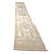 21st Century Turkish Oushak Wool 3x19 Yellow, Ivory & Charcoal Handmade Runner Rug #1144143 For Sale - Image 4 of 8