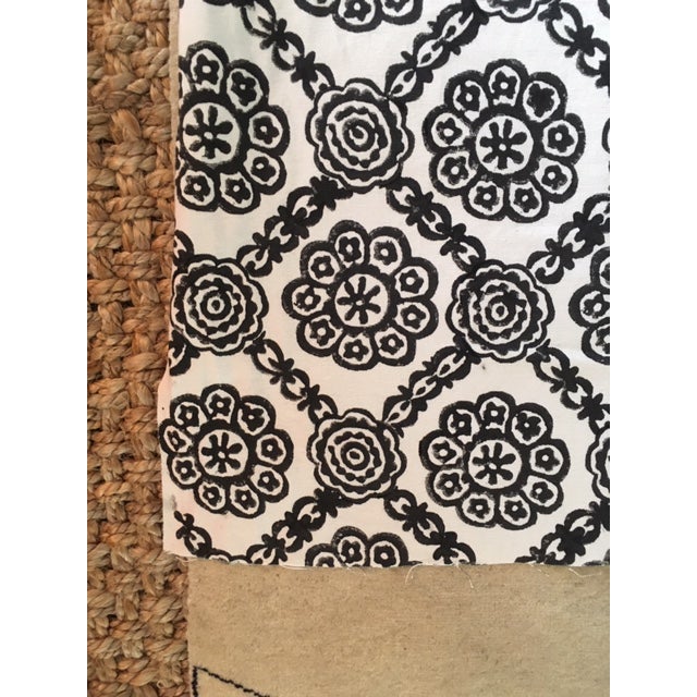 Madeline Weinrib Alberto Block Print Fabric 6 Yards Chairish