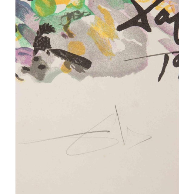 La Fille de Minos (The Daughter of Minos) is a woodcut print on Arches Paper realized in 1978 to illustrated "L'Art...