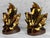 Vintage Traditional Gold Gilded Metal Maple Leaf Library Bookends - A Pair For Sale - Image 6 of 7