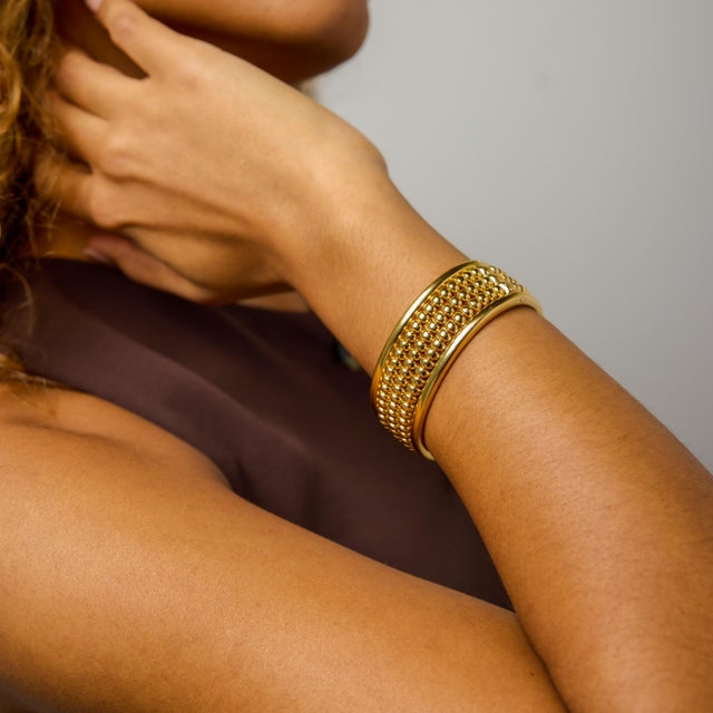 This vintage Chaumet Abacus bangle is a powerful expression of French design, craftsmanship, and unmistakable presence....