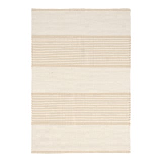 Mark D. Sikes for Dash & Albert La Mirada Wheat Woven Cotton Rug, 9' 6" x 13' 6" For Sale