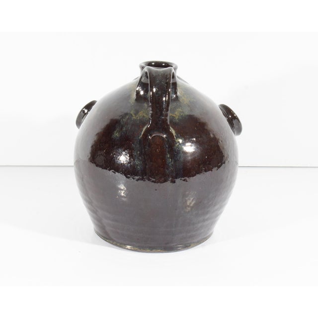Roger Corn 2000 Georgia Folk Art Face Jug For Sale - Image 10 of 10