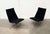 Black Mid-Century Modern EA 116 Aluminium Swivel Lounge Chairs by Charles & Ray Eames for Herman Miller / Vitra, 1960s, Set of 2 For Sale - Image 8 of 18