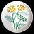 Cream Vintage Horchow Collection Botanical Salad/Dessert Plates, Set of 4 For Sale - Image 8 of 12