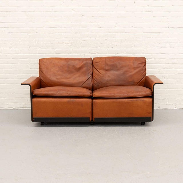 1970s Two-Seater Sofa by Dieter Rams for Vitsœ, 1970s For Sale - Image 5 of 12