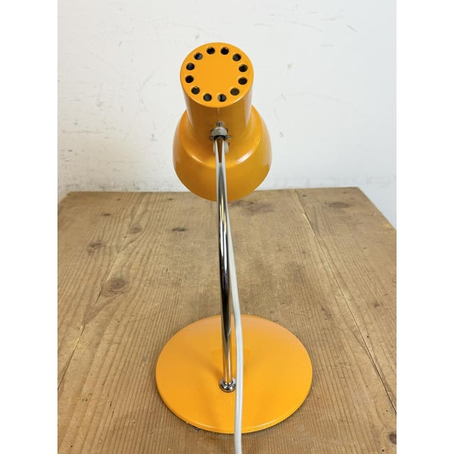 Orange Table Lamp by Josef Hurka for Napako, 1970s For Sale - Image 14 of 18