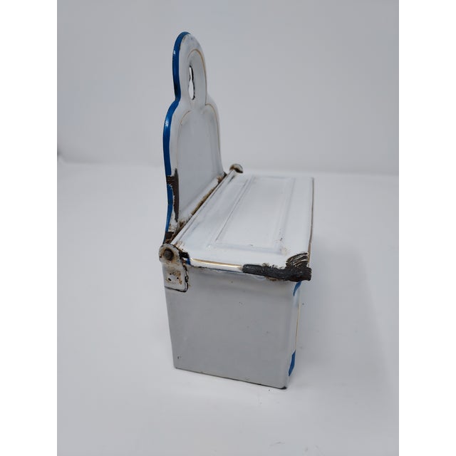 Late 19th Century French Enamel Antique Match Safe "Allumettes" For Sale - Image 5 of 7