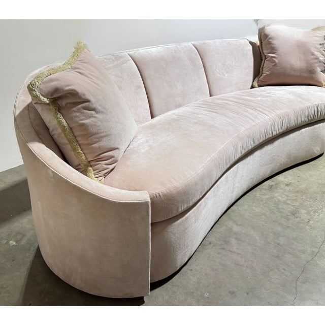 Transitional Hickory Chair Ariele Sofa For Sale - Image 3 of 14