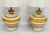 A Pair of Vintage 1960s Striped Ceramic Table Lamps by Remains Lighting For Sale - Image 11 of 18