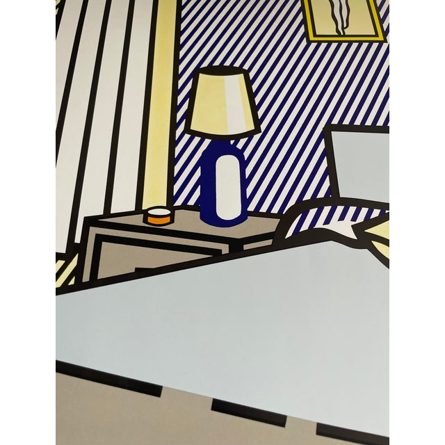 Roy Lichtenstein (1923-1997), Interior With Waterlilies, 1991, Copyright Estate of Roy Lichtenstein/Dacs 2000, Printed in Britain For Sale - Image 6 of 9