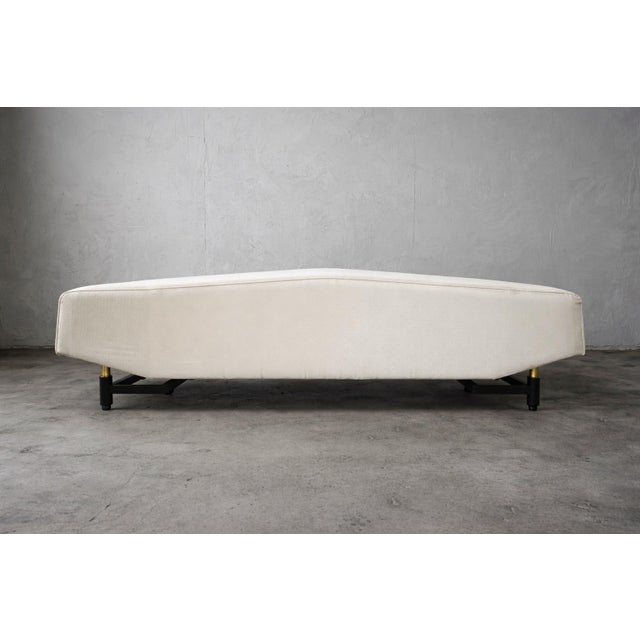 Mid Century Gondola Sofa by Baker For Sale In Las Vegas - Image 6 of 8