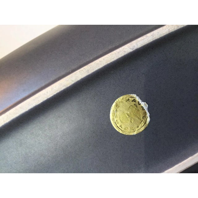 Asymmetrical Modernist Ceramic Dish by Ravnild, 1950s For Sale - Image 6 of 11