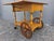 1940's Traditional Style Rolling Trolley Dry Bar Cart by Heywood Wakefield For Sale - Image 9 of 12