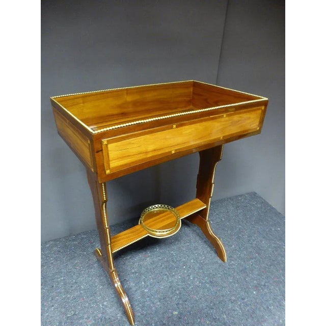 Antique Louis XVI Salon Table For Sale - Image 4 of 8