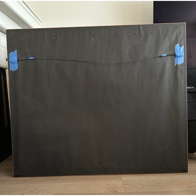 Black Guy Buffet Artist Proof “La Fontaine De Mars Paris” Limited Edition 38/50 Serigraph Art, 45” Framed, Rare For Sale - Image 8 of 11