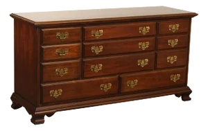 Harden Chippendale Style Cherry Long Dresser