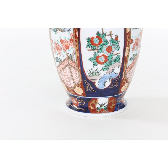 Mid20th Century Imari Porcelain Decorative Vase Chairish