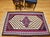 Vintage Persian Senneh Kilim Area Rug, Handwoven Wool, Floral Pattern, Ivory & Red, 3x5 For Sale - Image 4 of 15