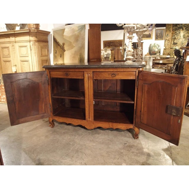 18th Century Walnut Buffet De Chasse From Lyon, France For Sale - Image 10 of 13