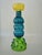 Glass Alioth Designer Vase by Ettore Sottsass for Memphis Milan For Sale - Image 7 of 10