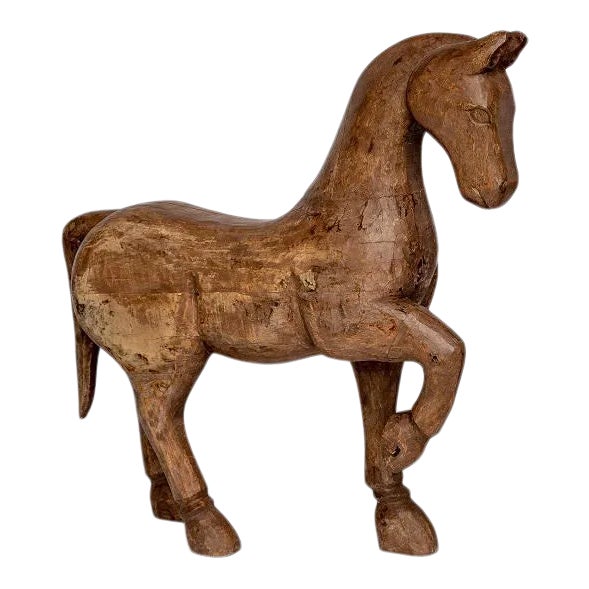 Prancing Horse Wooden 1960s For Sale