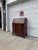 Vintage Chippendale Style Mahogany Secretary Desk With Serpentine Drawers, Ball and Claw Feet & Drop Front For Sale - Image 4 of 12