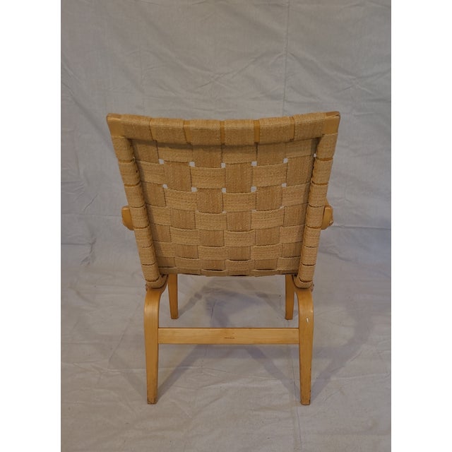 Mid 20th Century Mid 20th Century Pair of Bruno Mathsson Chairs For Sale - Image 5 of 7