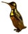 Mid-Century Modern Hollywood Regency Brass Penguin Sculpture, 1970s For Sale
