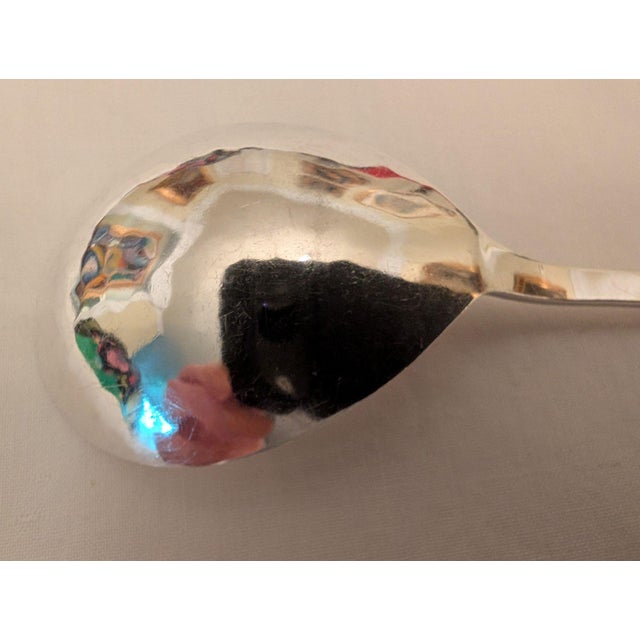 1918 Danish Sterling Silver Sugar Spoon For Sale In Washington DC - Image 6 of 15
