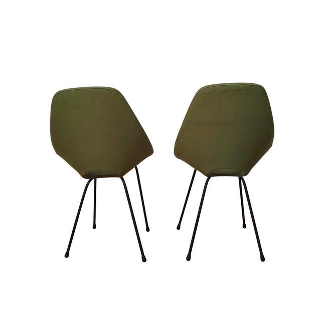 Mid-Century Modern Medea Chairs by Vittorio Nobili for Fratelli Tagliabue, 1950s, Set of 2 For Sale - Image 3 of 5