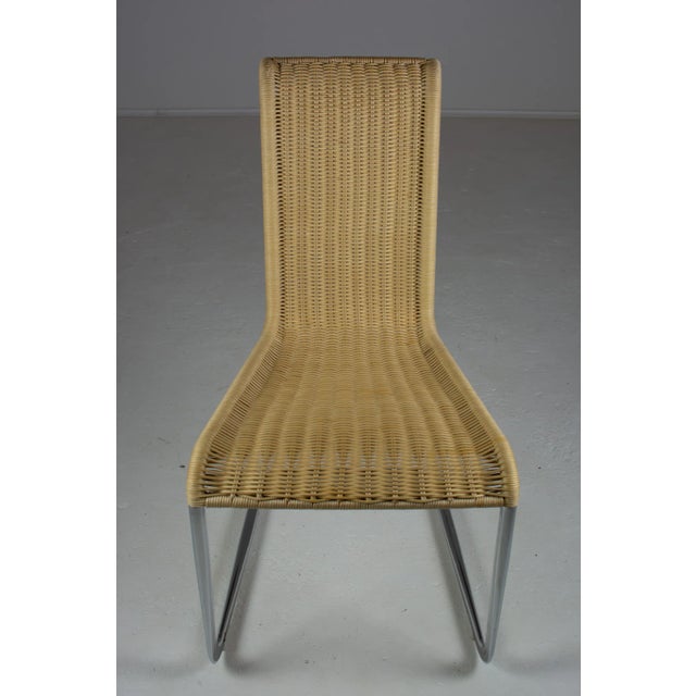 B20 Cane and Chrome Cantilever Dining Chairs by Axel Bruchhäuser for Tecta Set of 4, 1990s, Set of 4 For Sale - Image 9 of 11